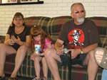 Monica, daughter, and Tuney