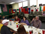 Gathered 'round the table'