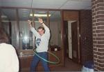 Bruce does the hula